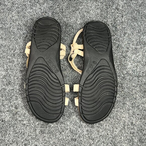 Teva Ventura‎ Cork sandals Women's Size 8.5 Cream Leather Athletic Comfort Beach - Picture 10 of 13